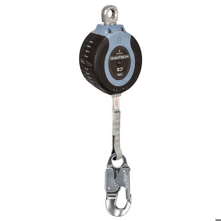 Falltech 10Ft WEB SRD SWIVEL EYE + ALUM SNAP 82710SA4